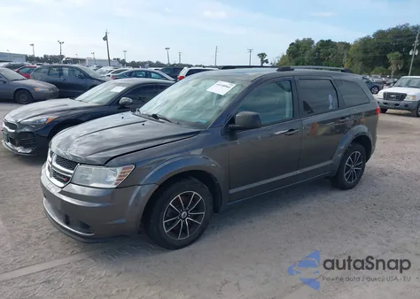 2018 Dodge Journey Se z USA, uszkodzony, nr VIN 3C4PDCAB6JT445318